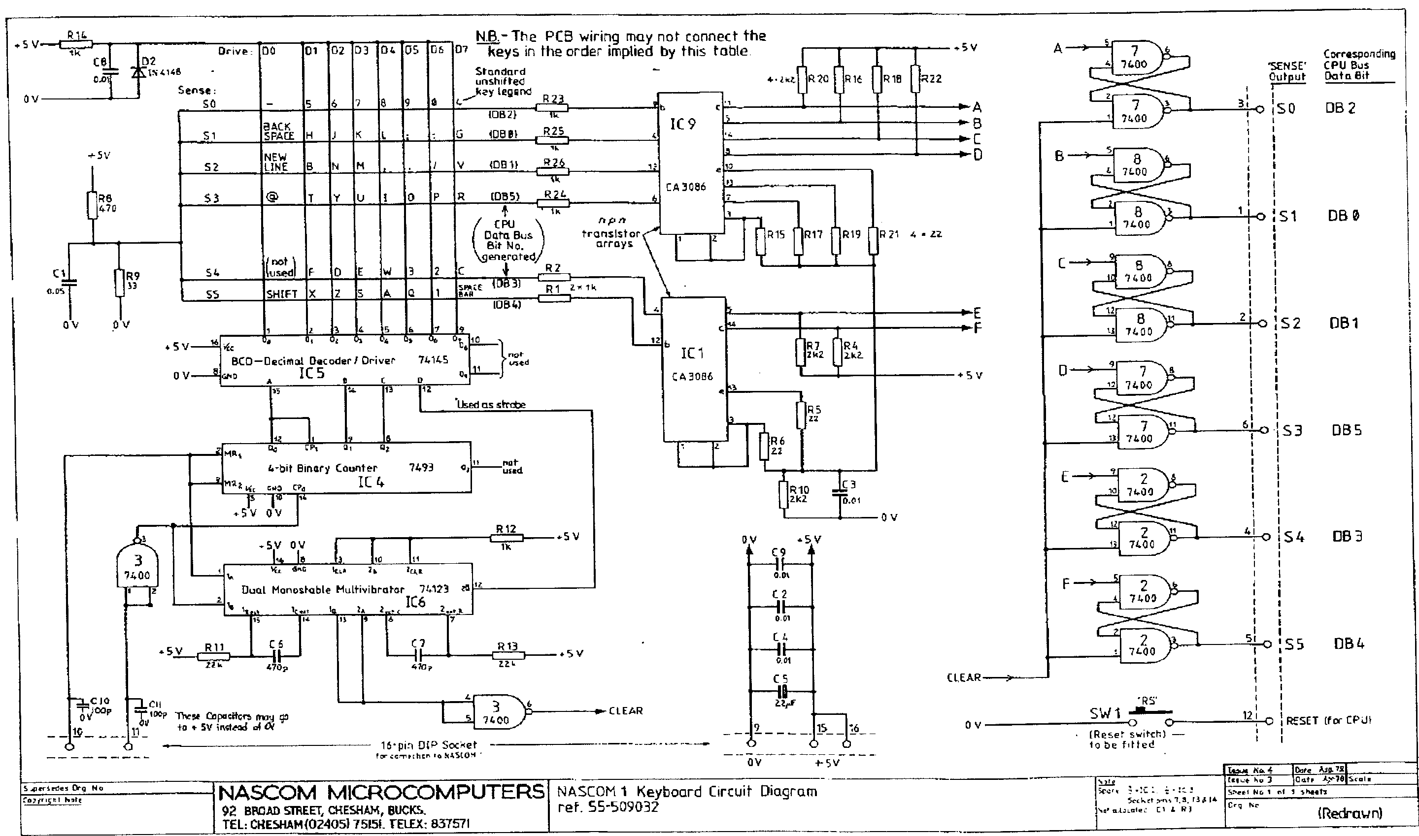 Image of circuit (as good as can be expected).