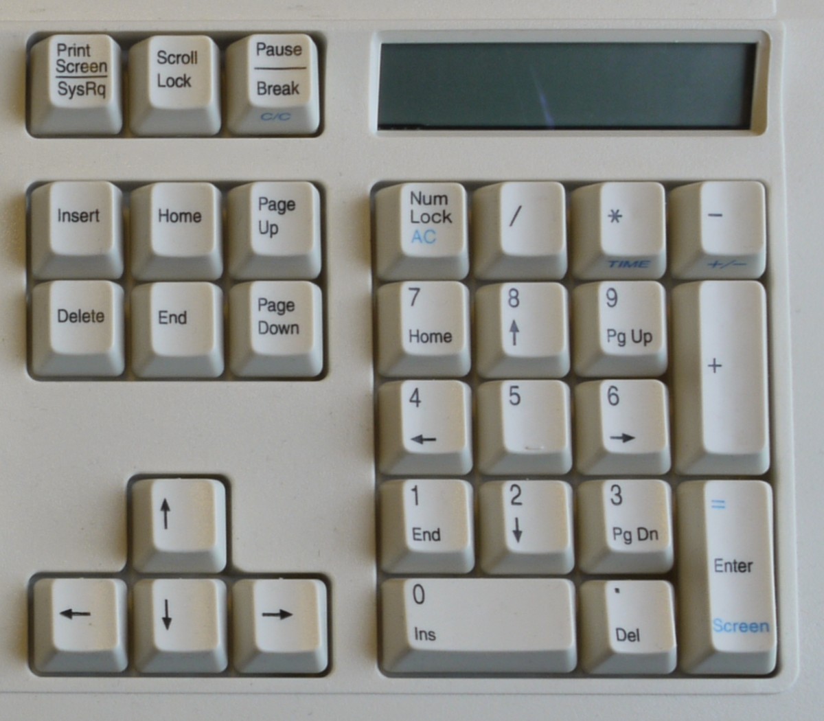 Numpad + calculator