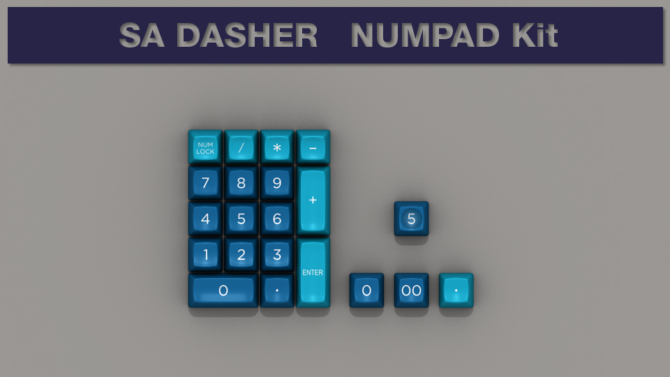 SA Dasher NUMPAD Kit