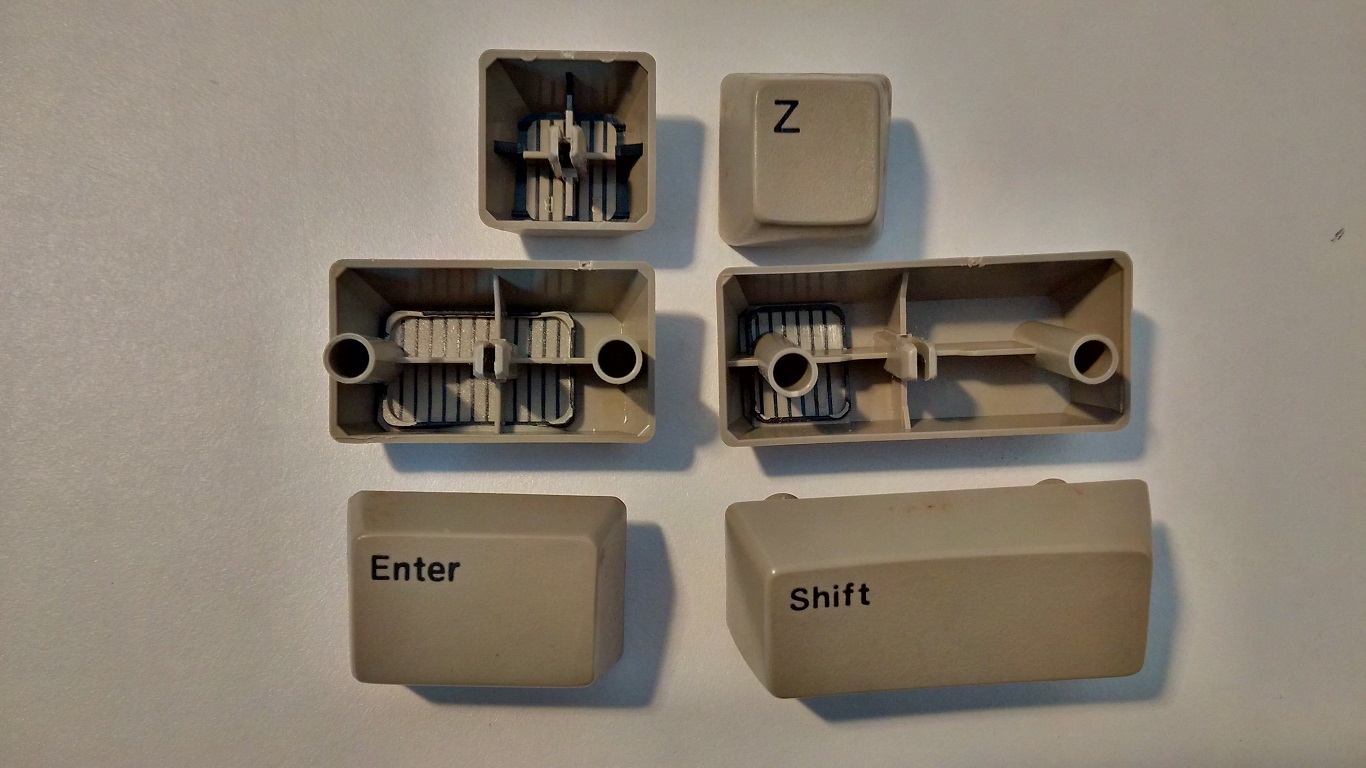 Apple Lisa - keycaps