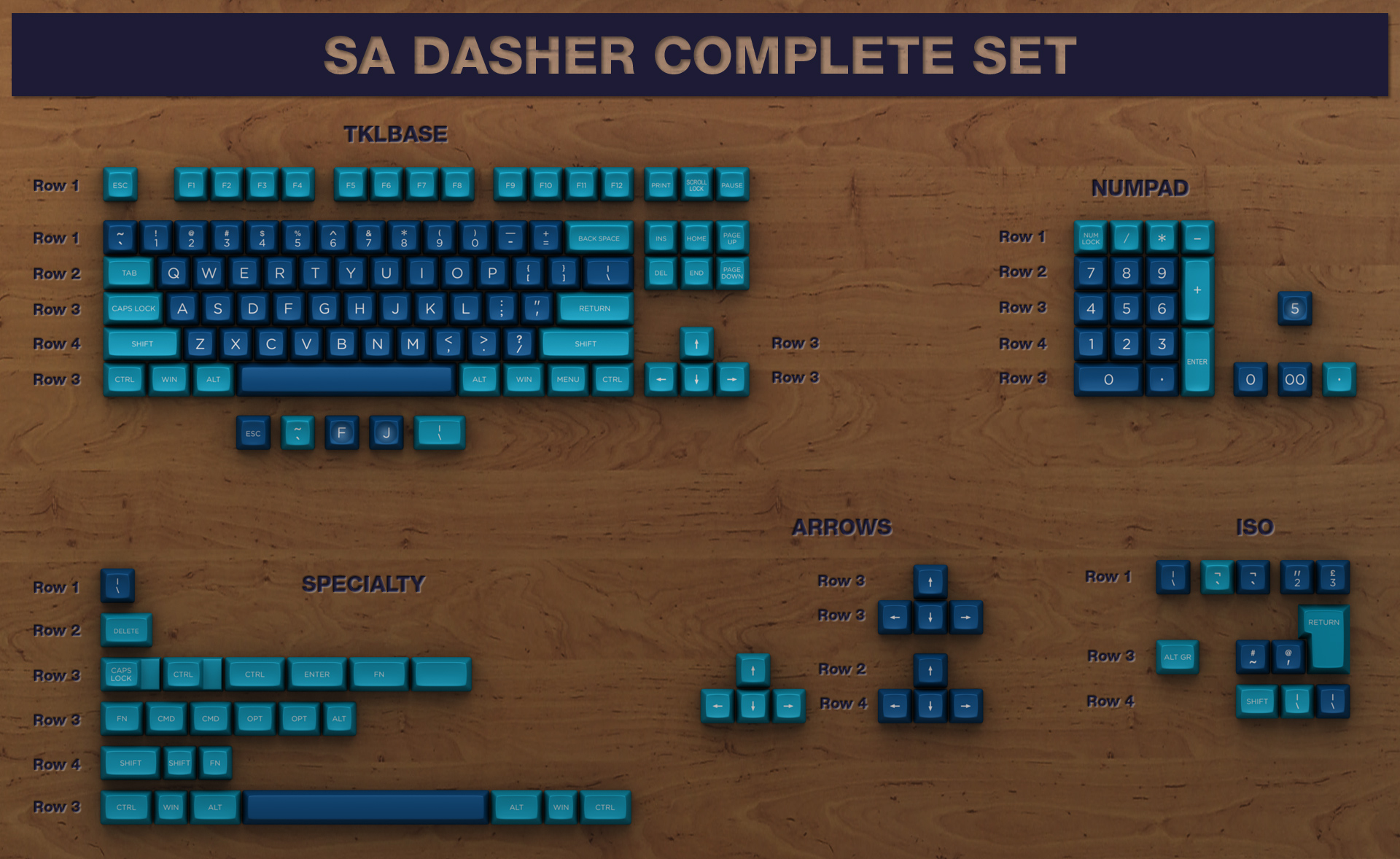 SA Dasher COMPLETE set
