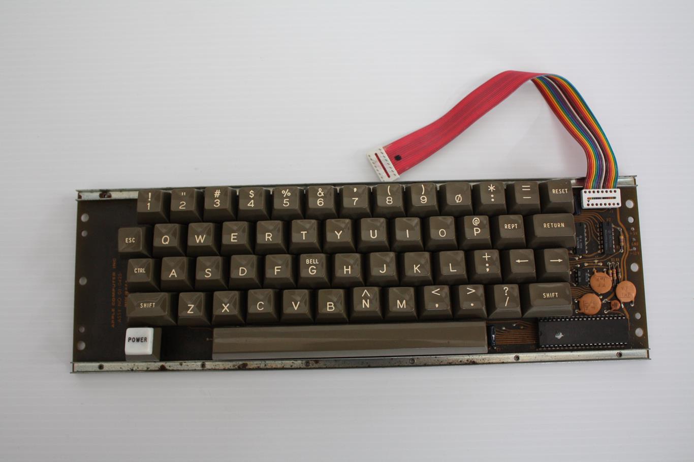 Apple II  - Early keyboard top