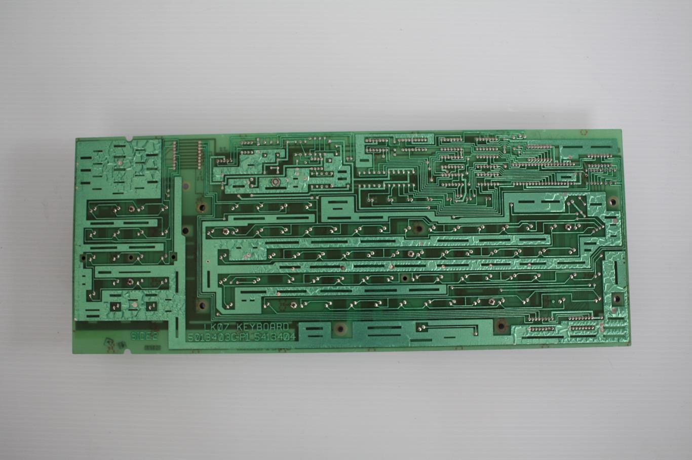 DEC VT100 - keyboard circuit board back
