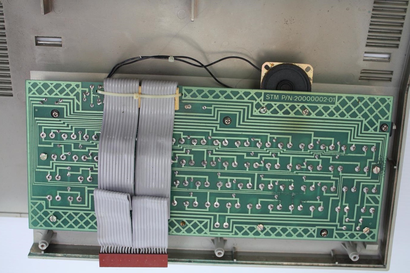 STM Piped Piper  - bottom of circuit board