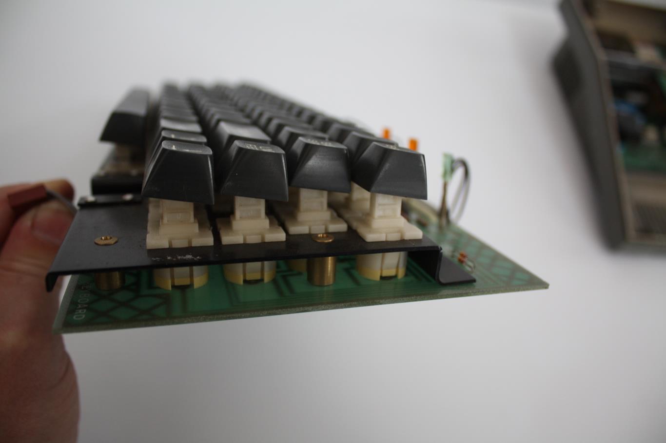 STM Piped Piper  - side of keyboard mechanism