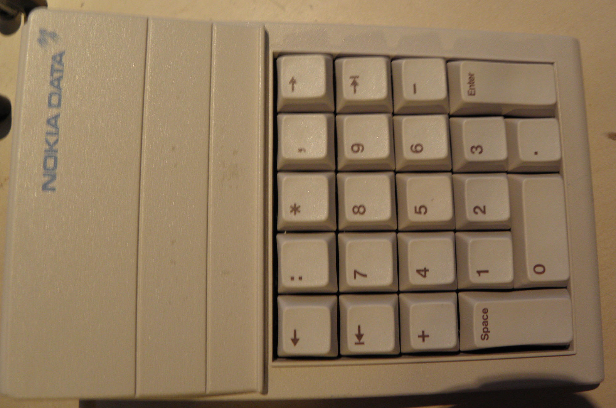 Nokia small keyboard.