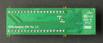 Top side of Rosewill controller