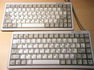 Cherry G84-4100 in German and US layout