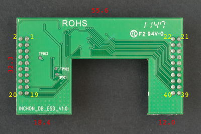 Top side of CM Storm Quick Fire Rapid controller