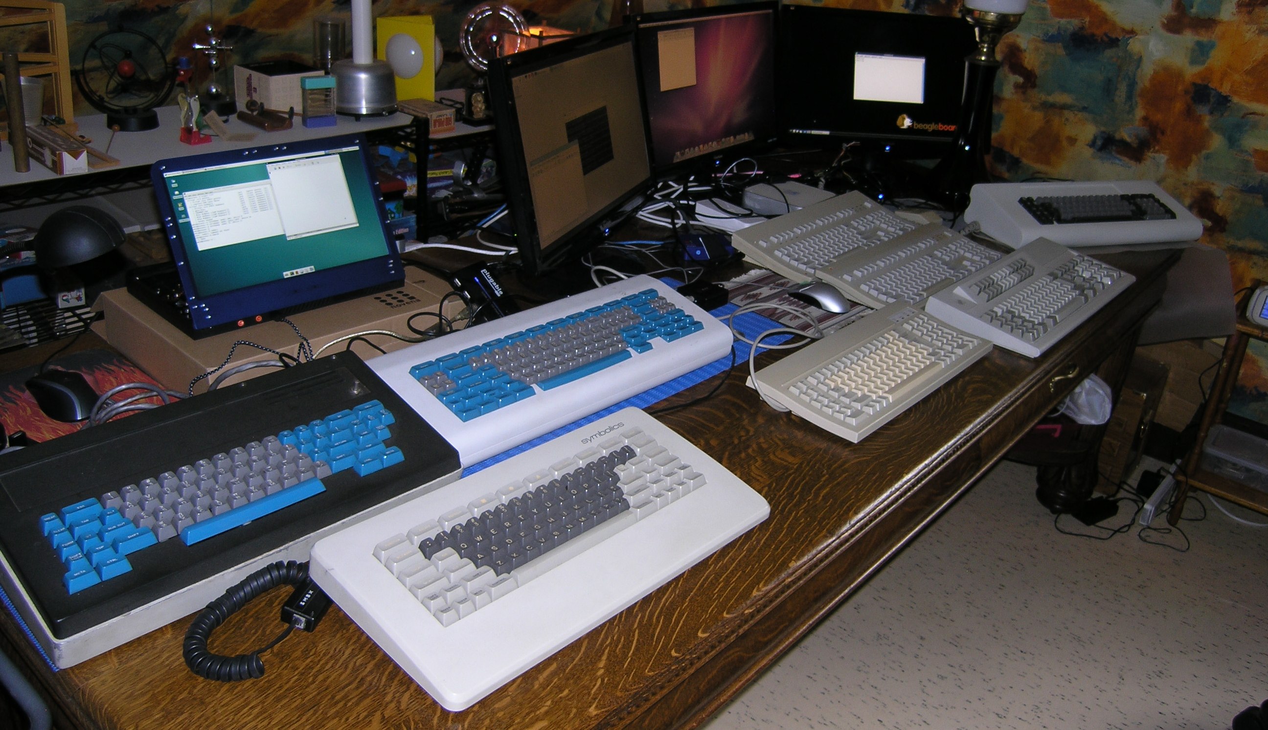 Some workstation keyboards