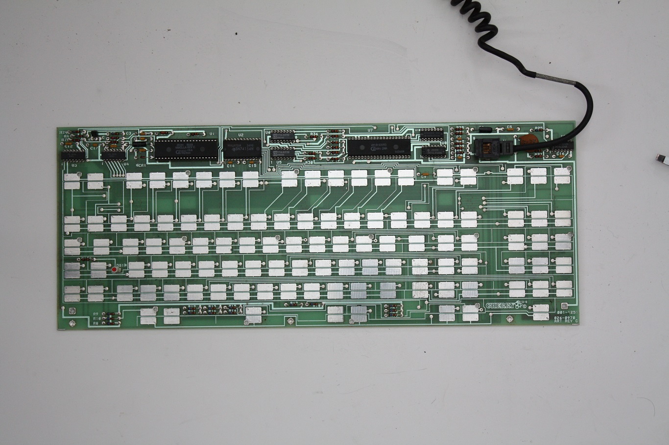 Cherry Terminal Keyboard - front PCB