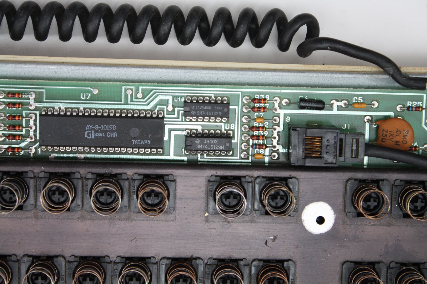 Cherry Terminal Keyboard - PCB components 2