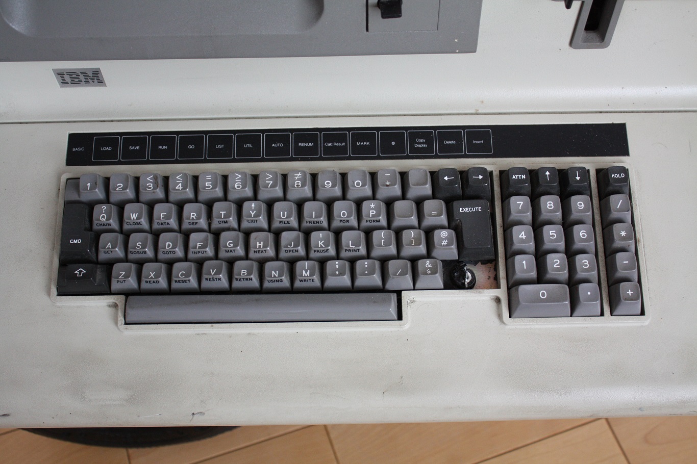 IBM 5120 - keyboard