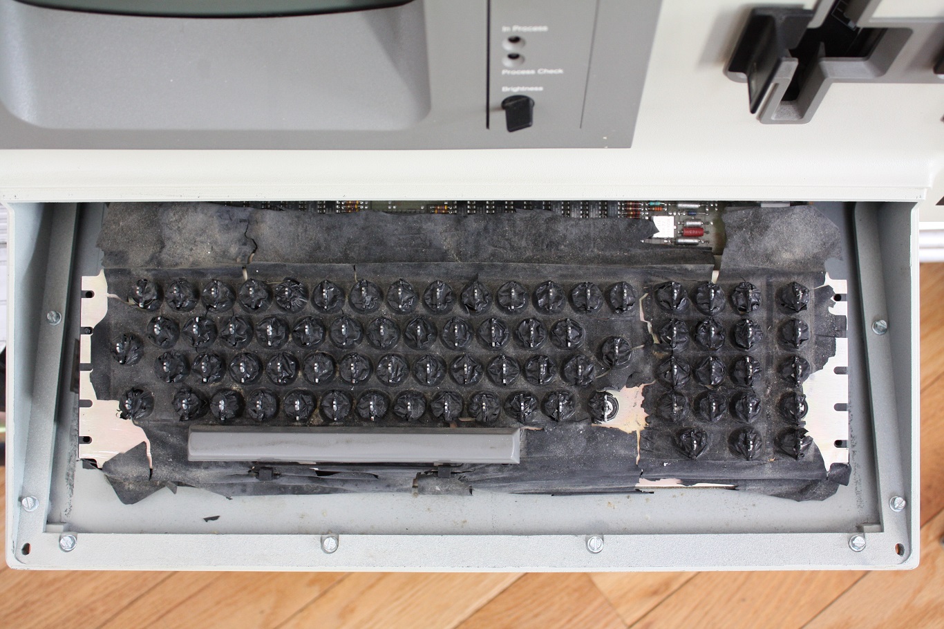 IBM 5120 - keyboard membrane top view