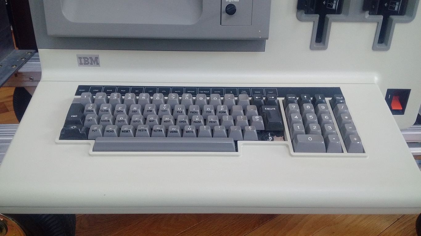 IBM 5120 - clean keyboard