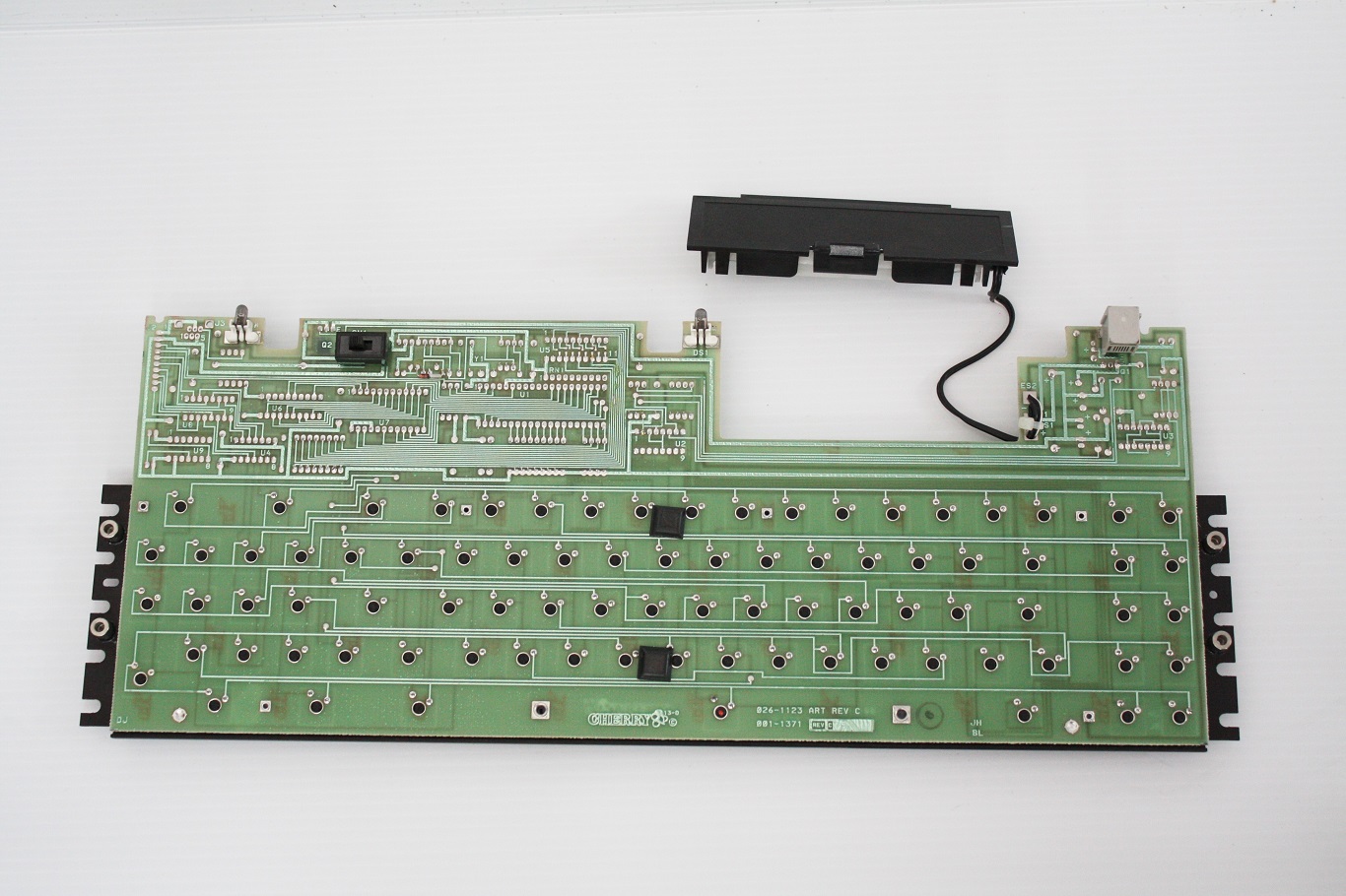 Cherry PCjr MX - back of PCB