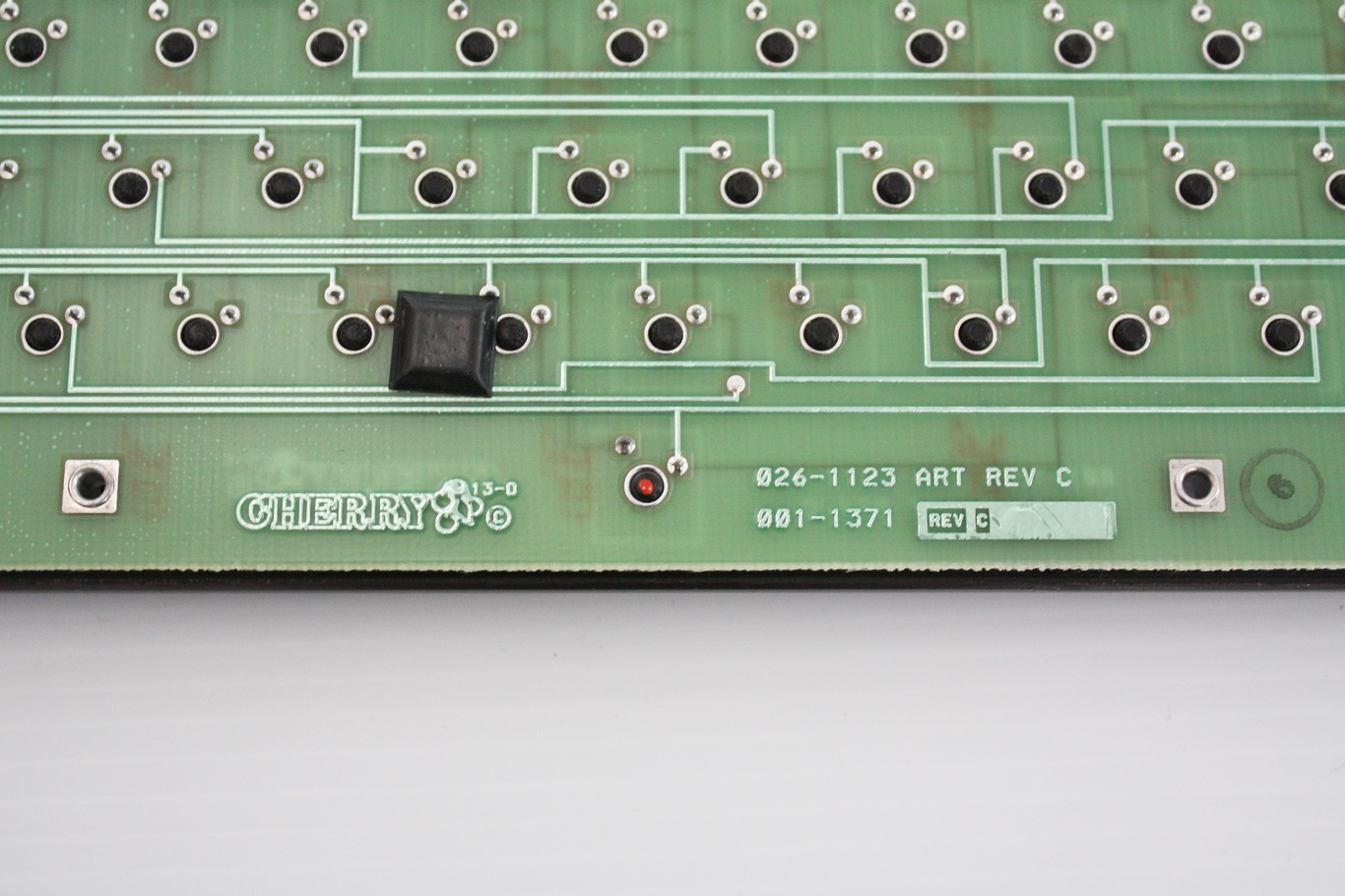 Cherry PCjr MX - PCB markings