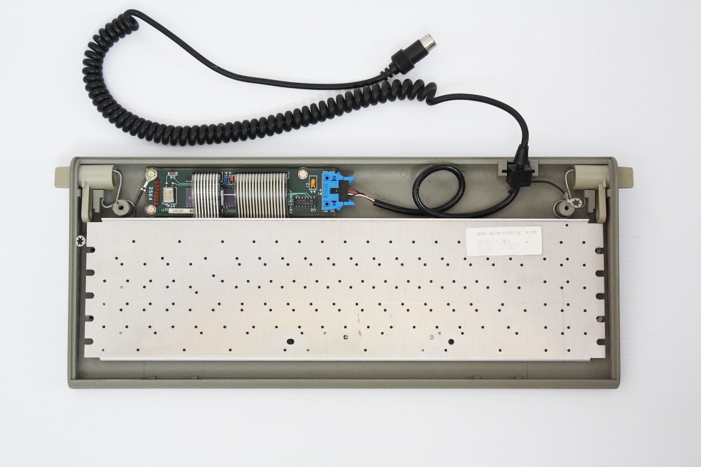 IBM Industrial XT (Oak) - back of keyboard mechanism