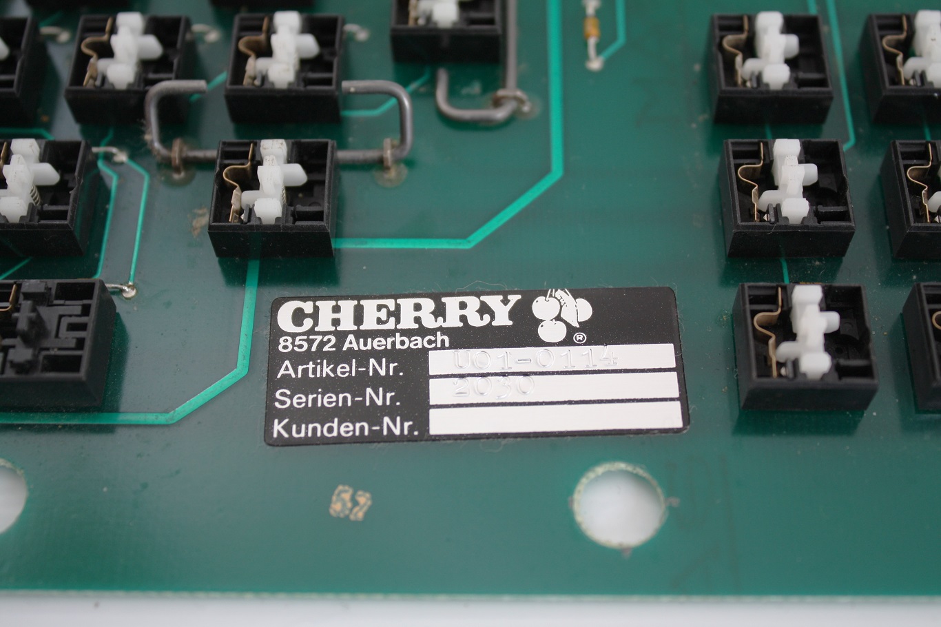 Basis 108 - front Cherry label