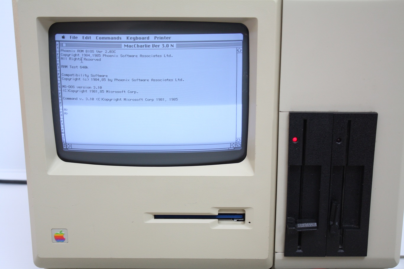 MacCharlie - DOS prompt