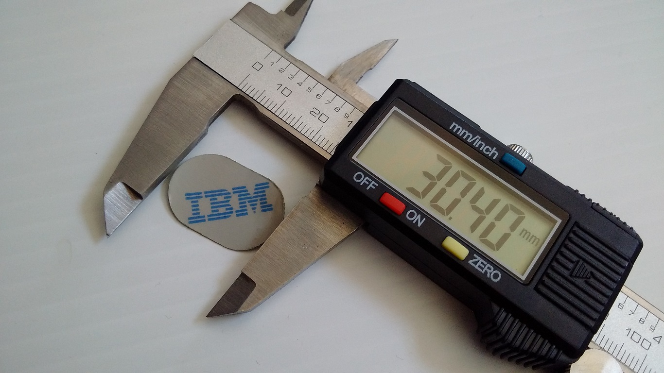 IBM M Badge - Old length
