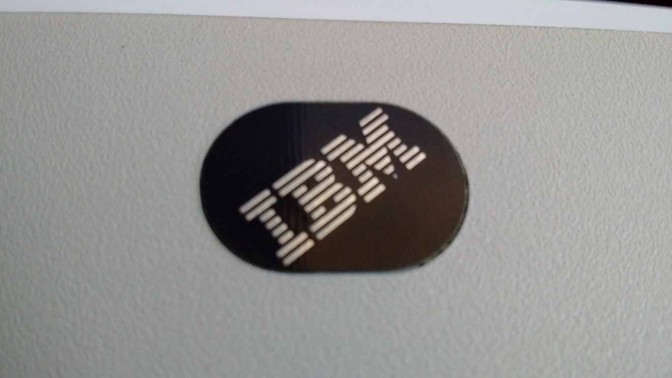 IBM M Badge - New installed
