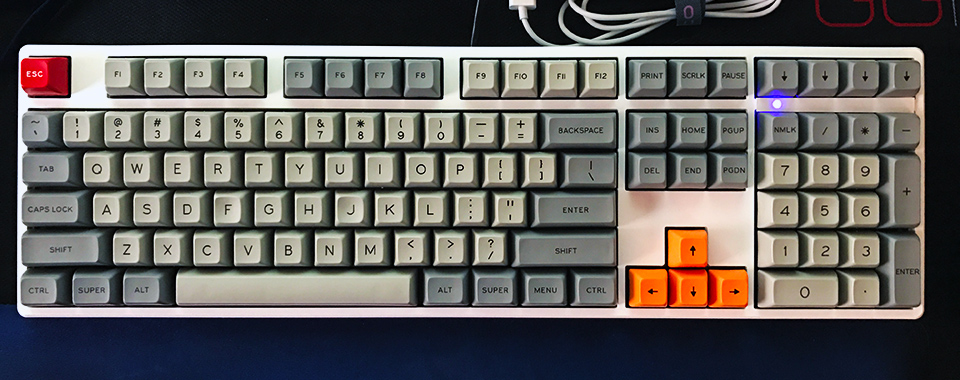 Ducky One with Industrial SA keycaps