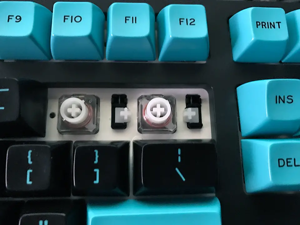 RealForce RGB stabilizers