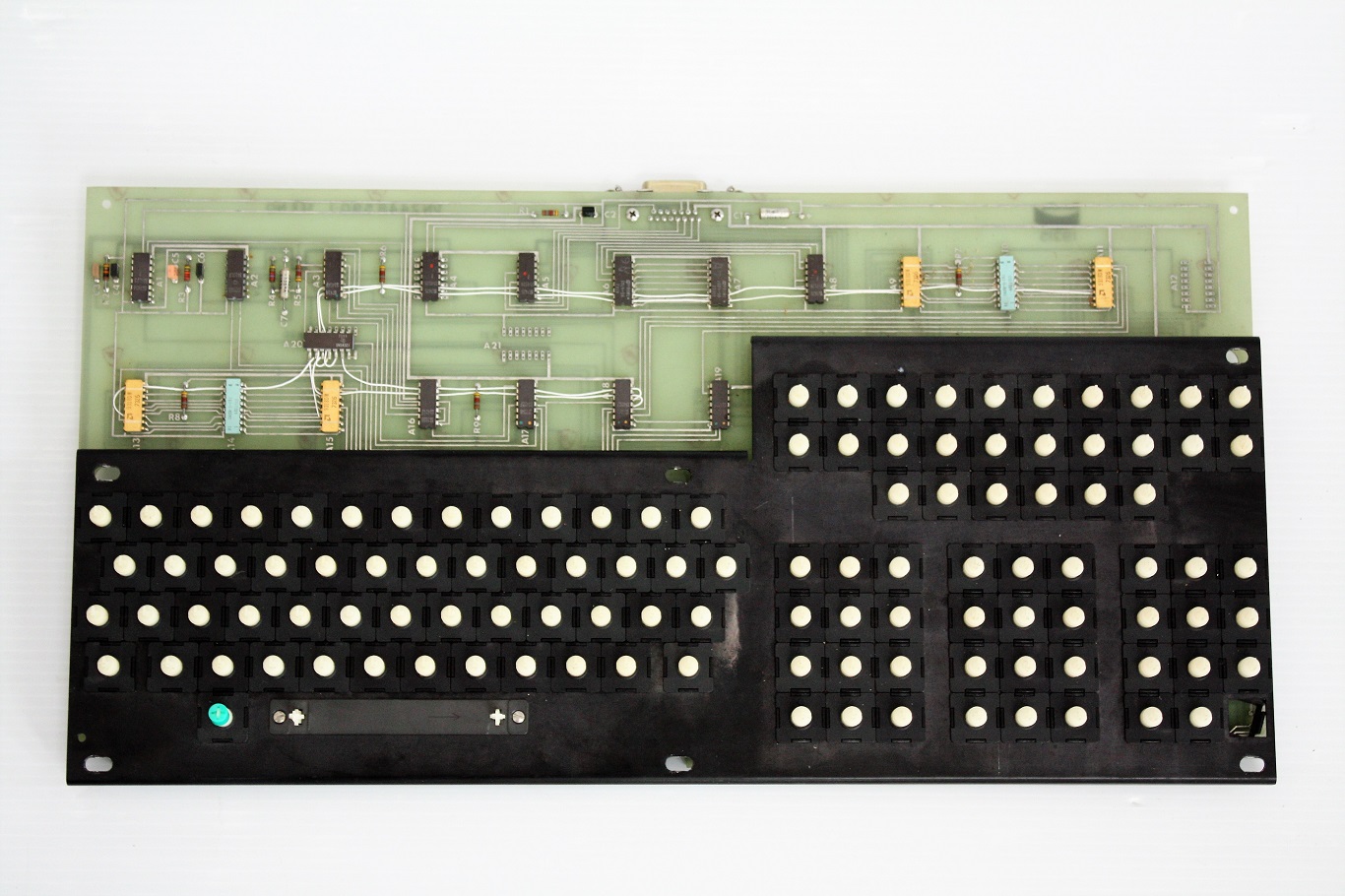 Bendix NASA Console - keyboard mechanism front