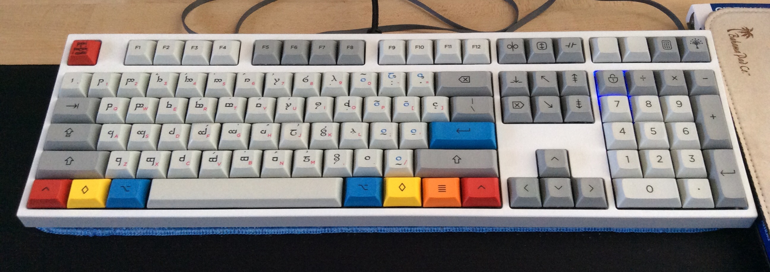 Granite with Sindarin alphas and RGB icon modifiers