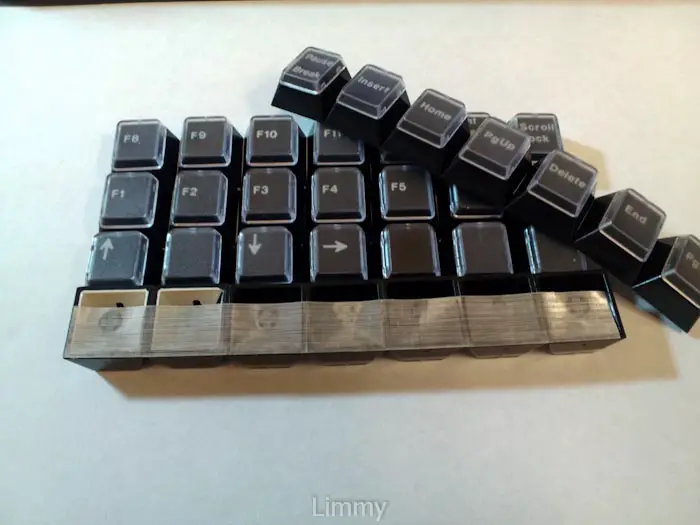 key cap storing 1