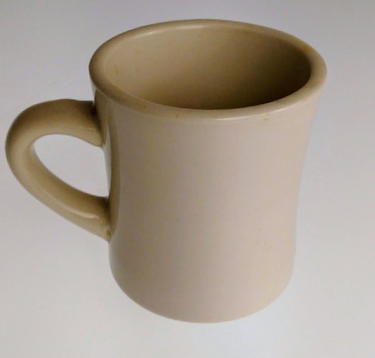 Coffee cup product photography.