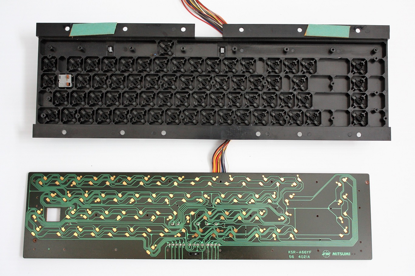 Educator 64 - keyboard mechanism internals