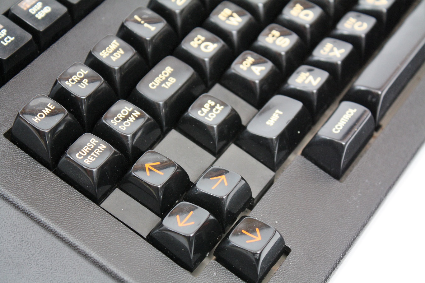 Teletype 40K 103 RCB - keycap close up