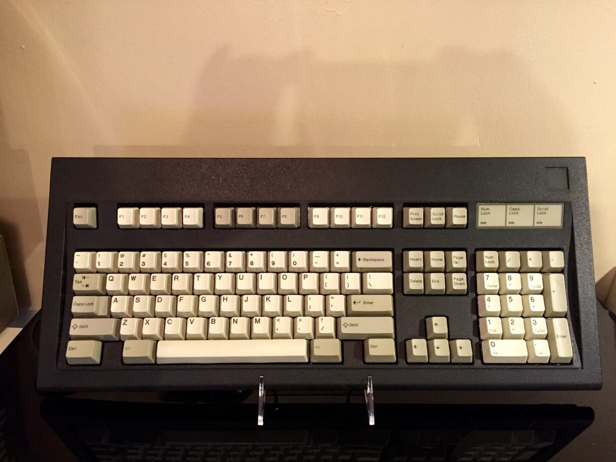 Early IBM ps/2 model M keyboard