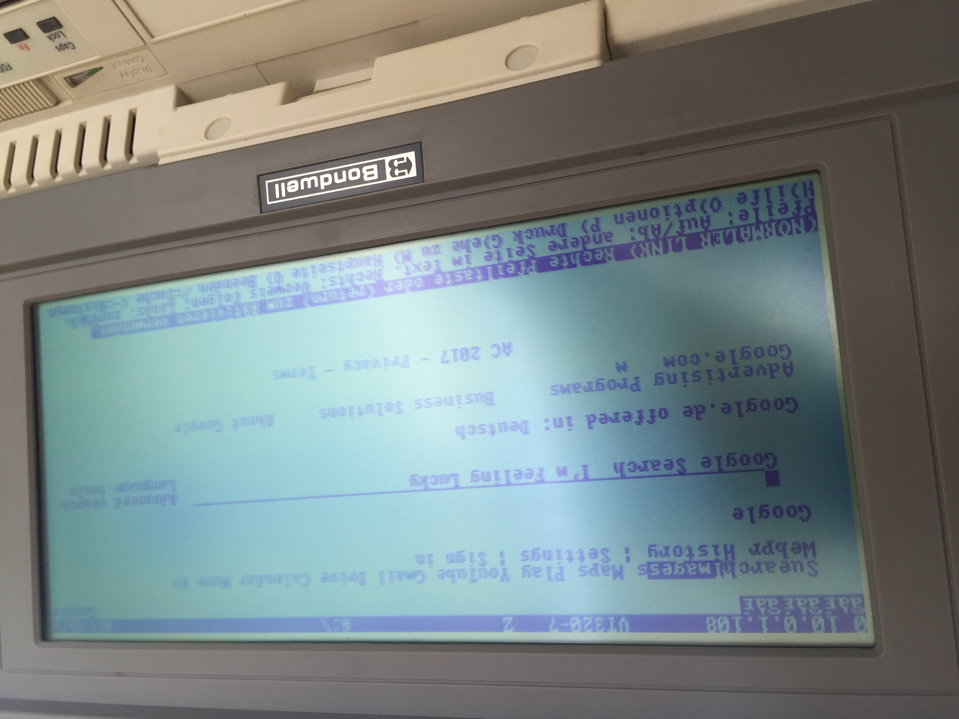 Google in the 80s