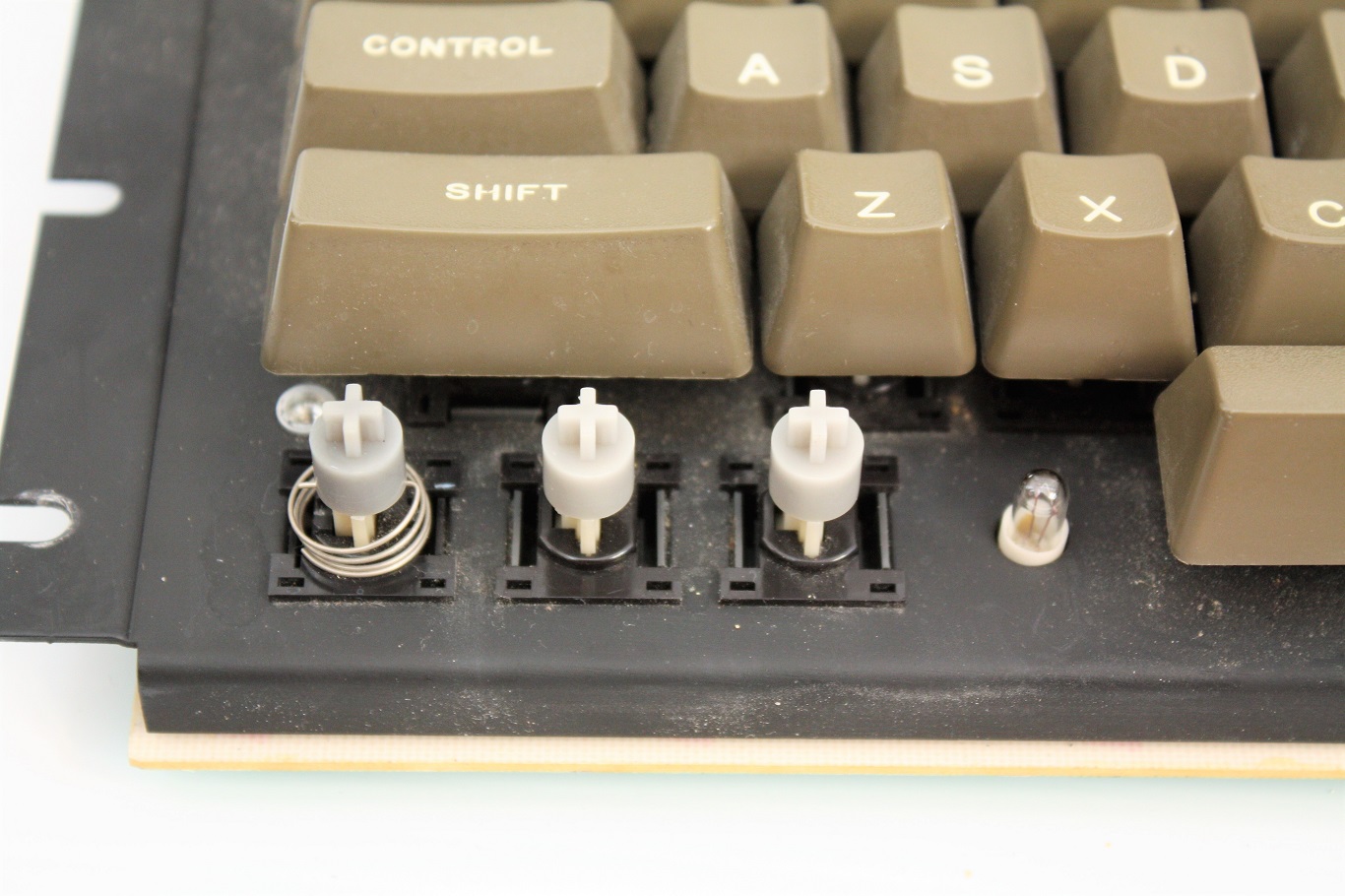 Apple III - key caps removed