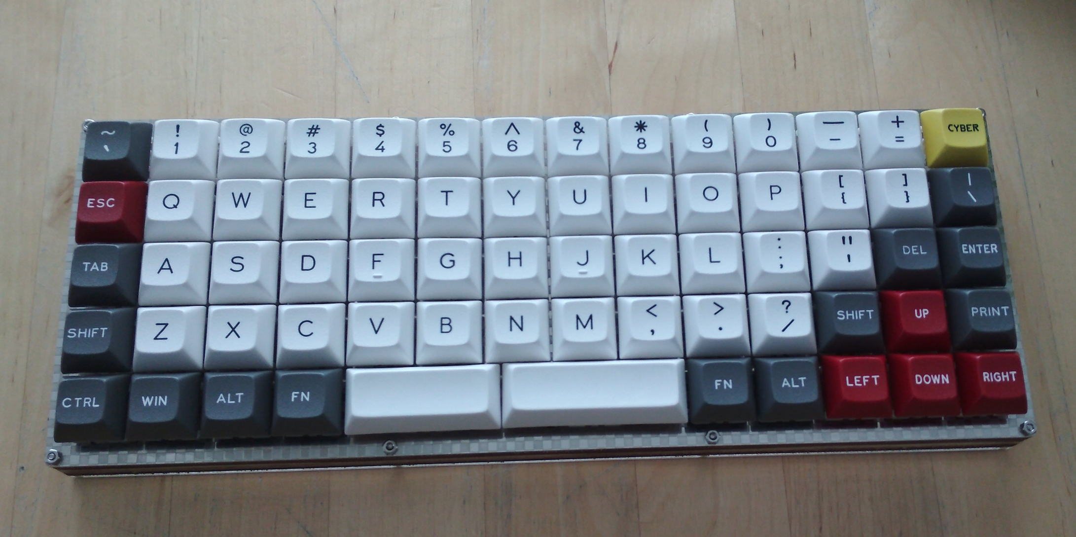 the Planck that is possibly easier to type on?