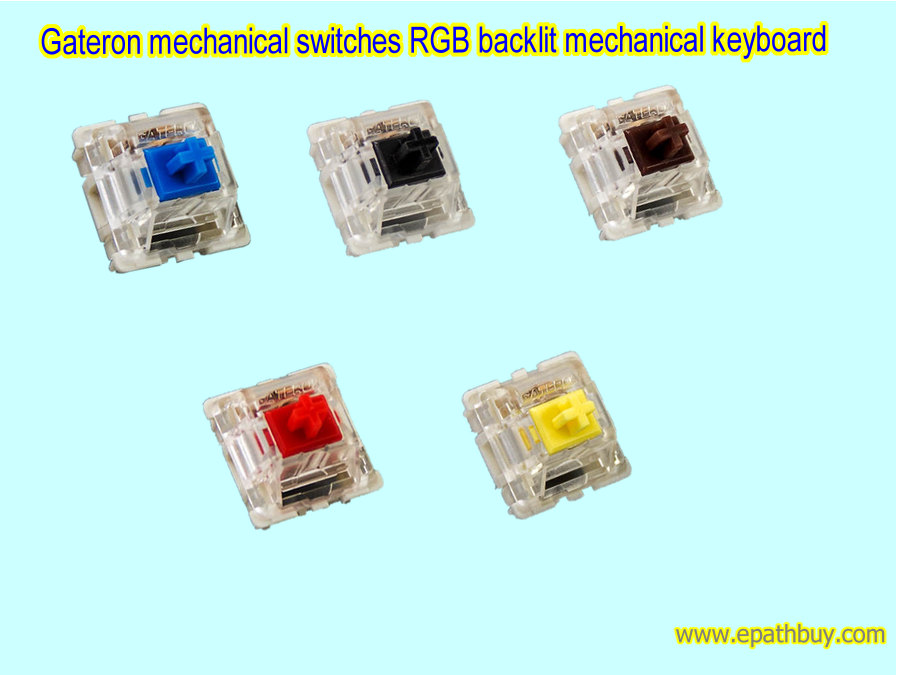 Gateron RGB switches
