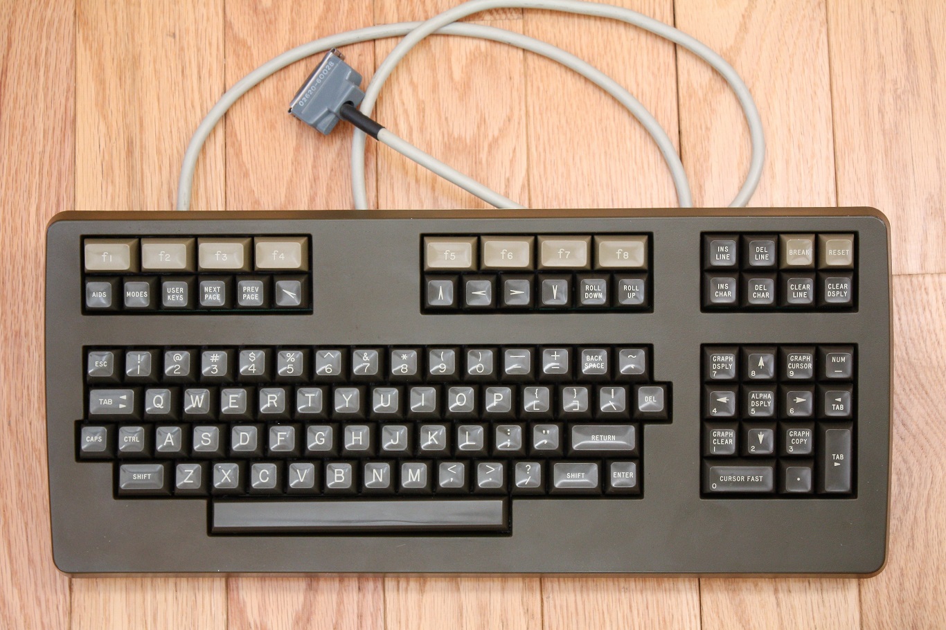 Hewlett Packard 2623A - keyboard top