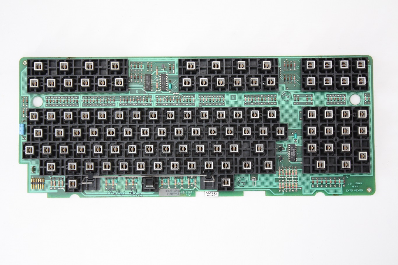 Hewlett Packard 2623A - keyboard mechanism top