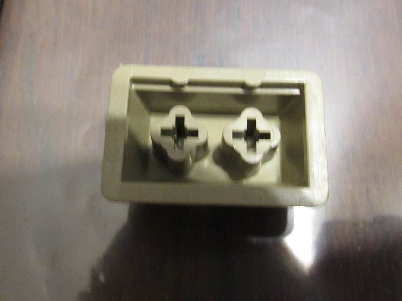 Key cap removed