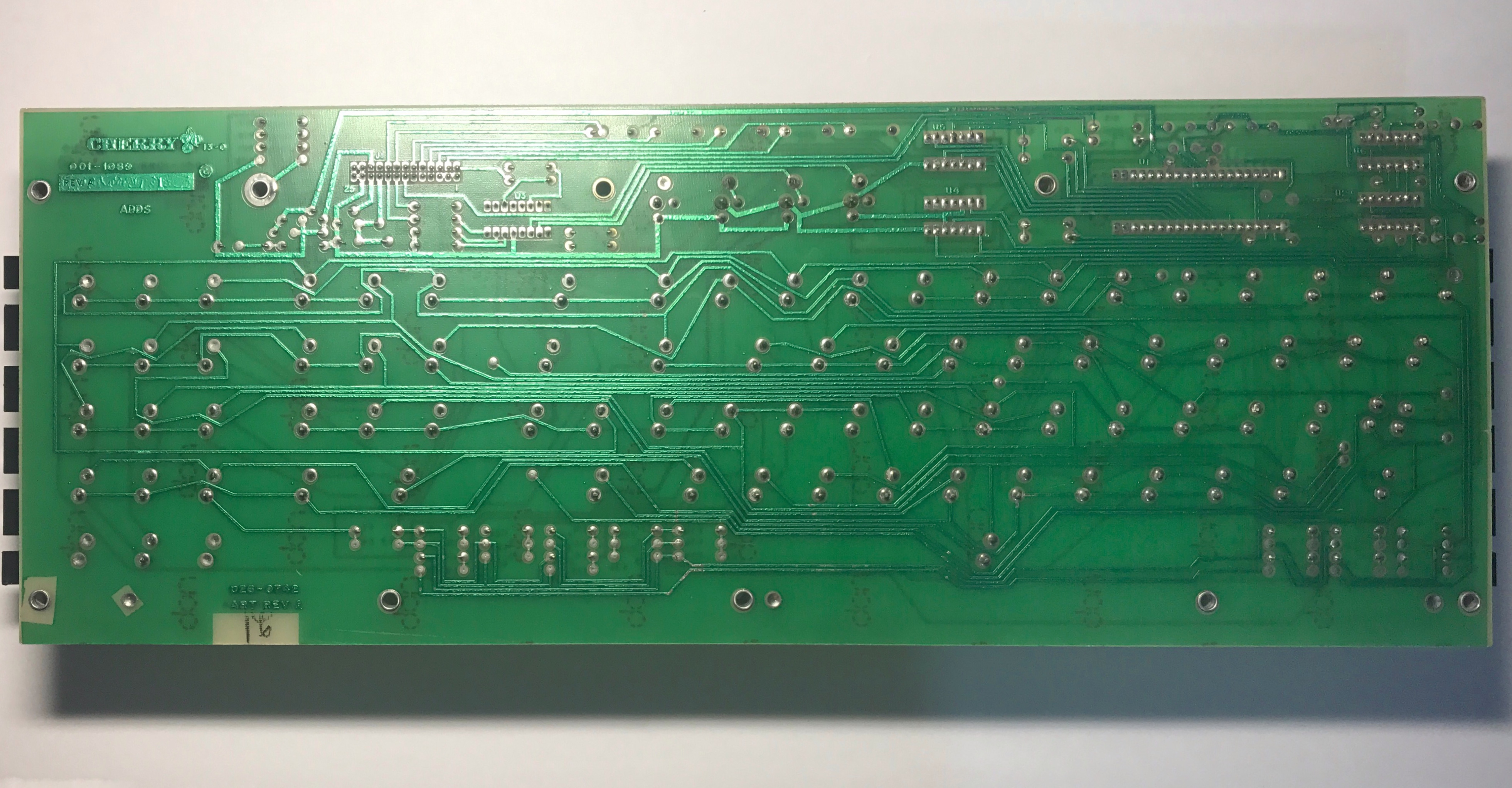 Back side of PCB