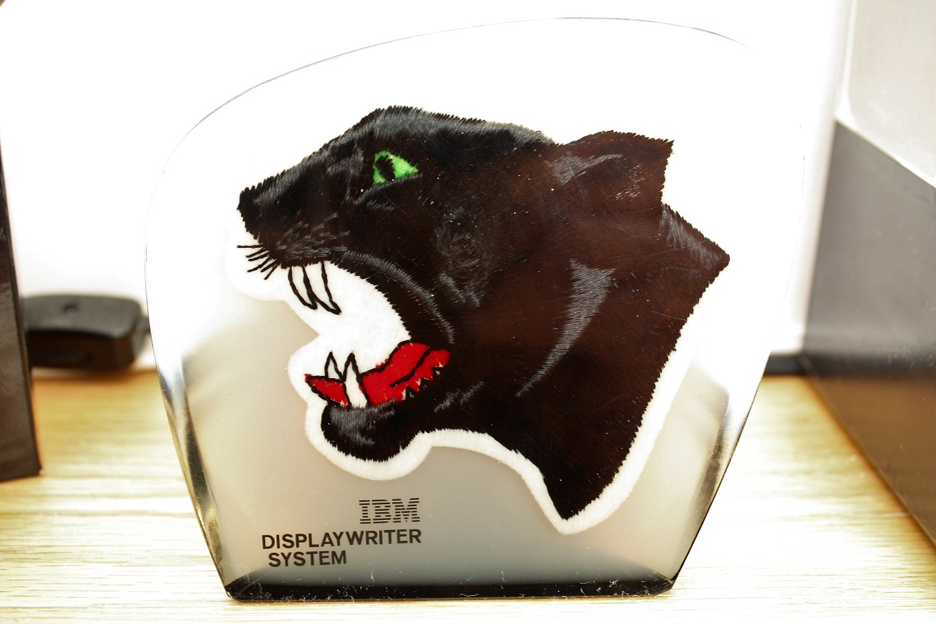 IBM Displaywriter project code-named &quot;panther&quot; lucite momento