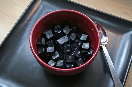 Keyboard soup