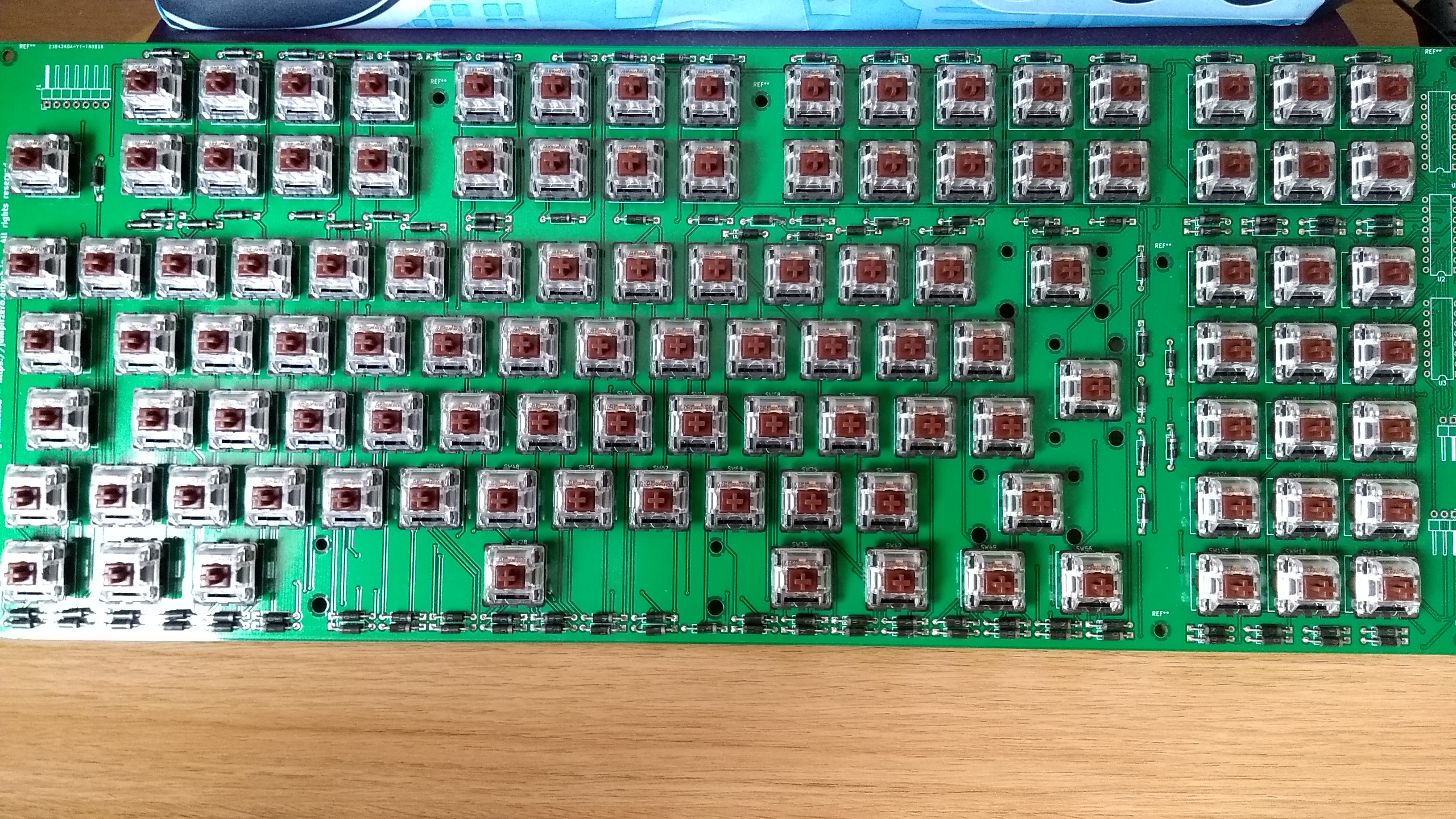 Unsoldered gateron browns