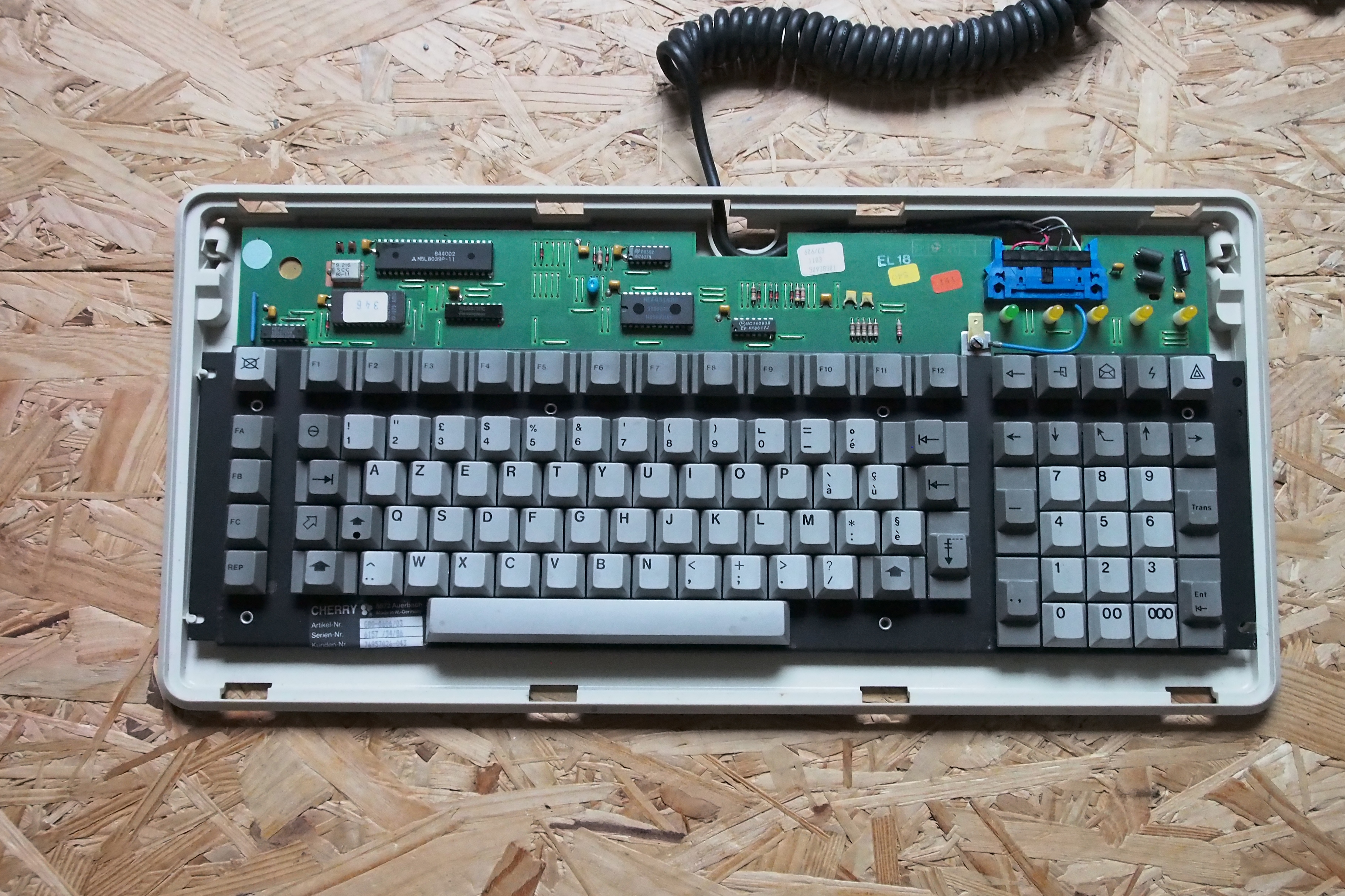 Opened up keyboard :)