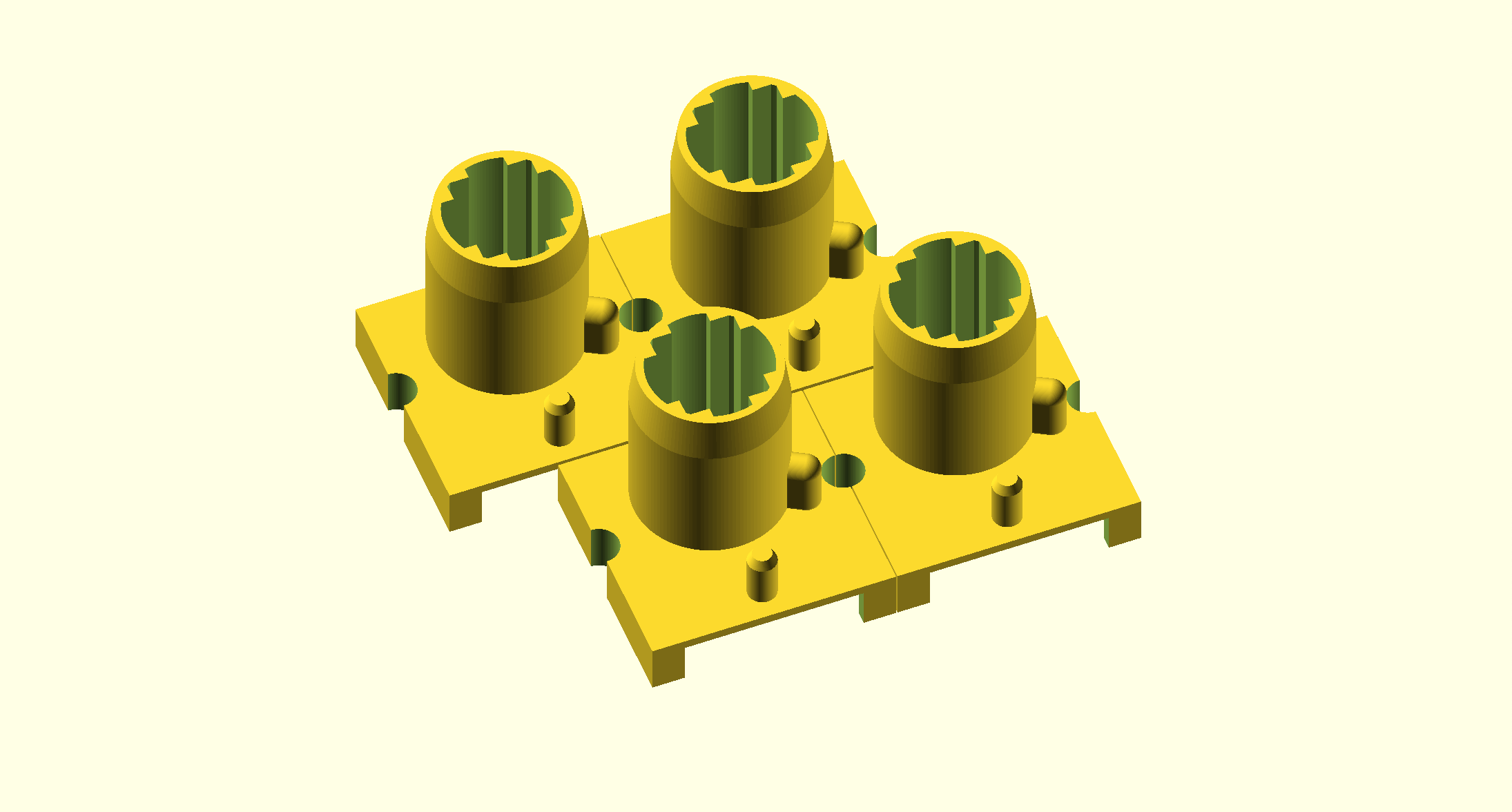 Barrels on a FLAT plane (~2mm row reduction)