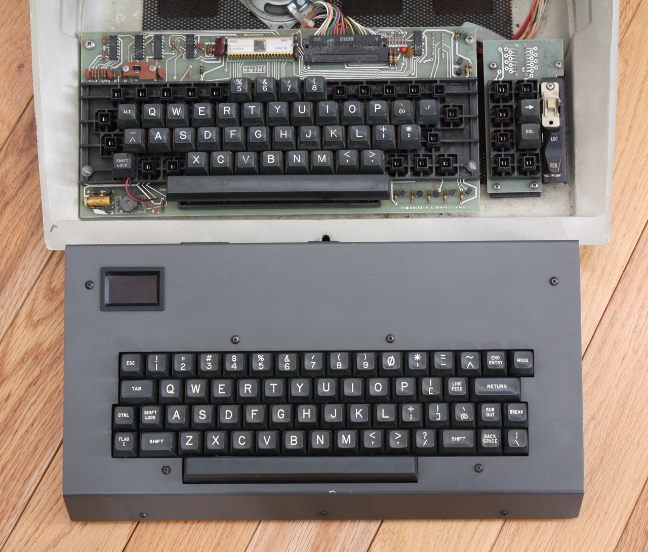DEC VT05 and IMSAI IKB-1 keyboards.