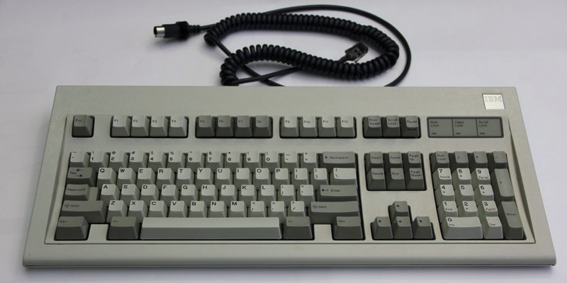 Model M keyboard.